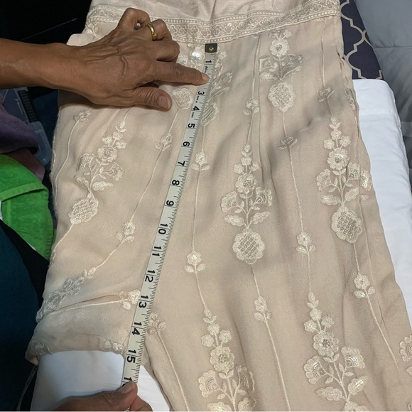 BRAND NEW! Bisou NYC Mon Ange Jumpsuit. Ecru/Beige Color. Size S/M - Picture 14 of 16